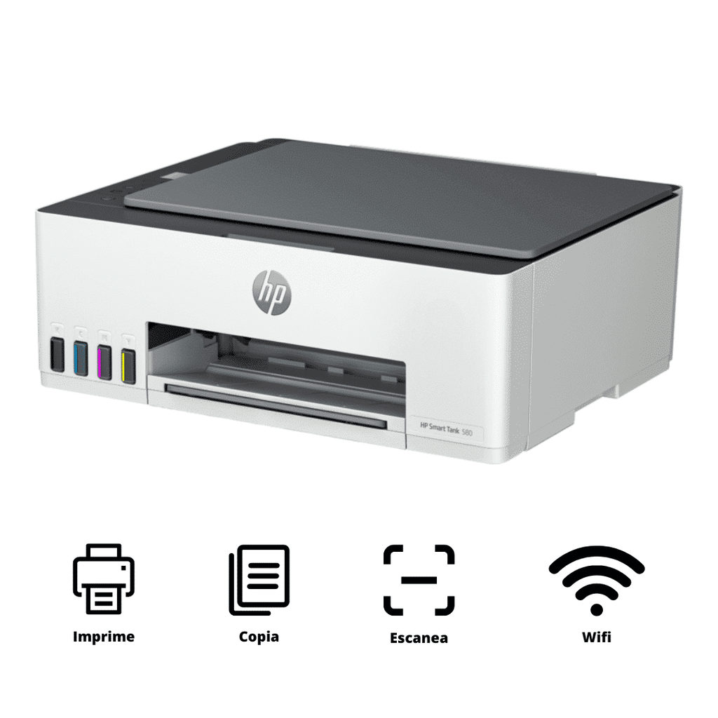 Impresora Hp 580 Smart Tank Wi-fi Multifuncion
