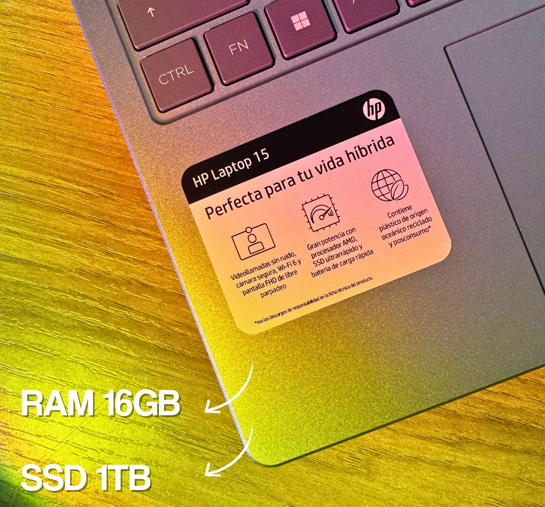 Hp 15-fc0256la Amd Ryzen 5 7520u