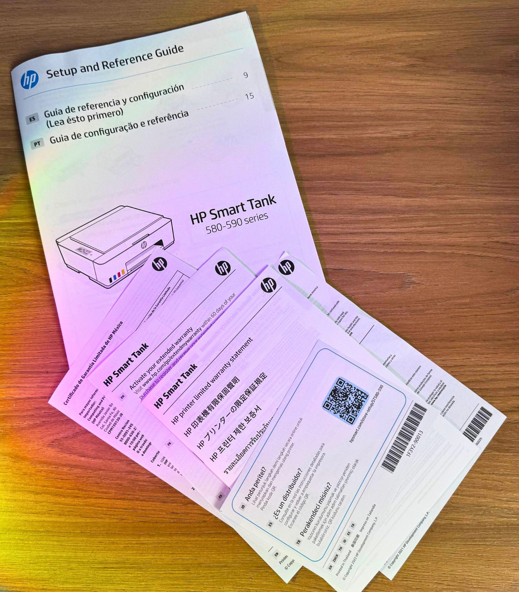 Impresora Hp 580 Smart Tank Wi-fi Multifuncion