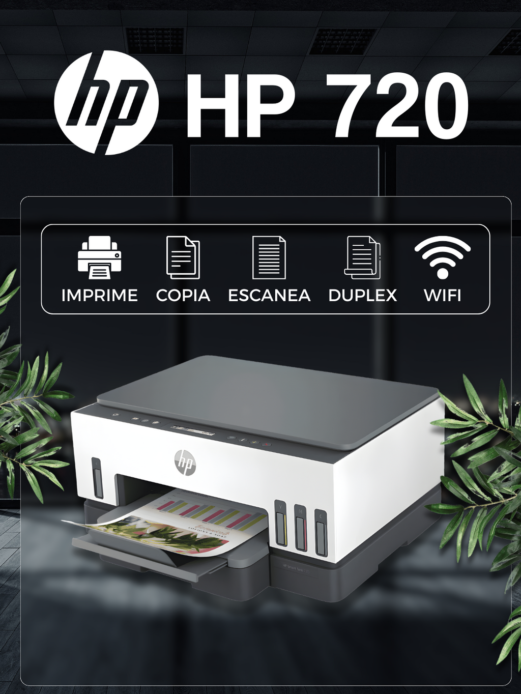 Impresora Hp 720 Multifunción