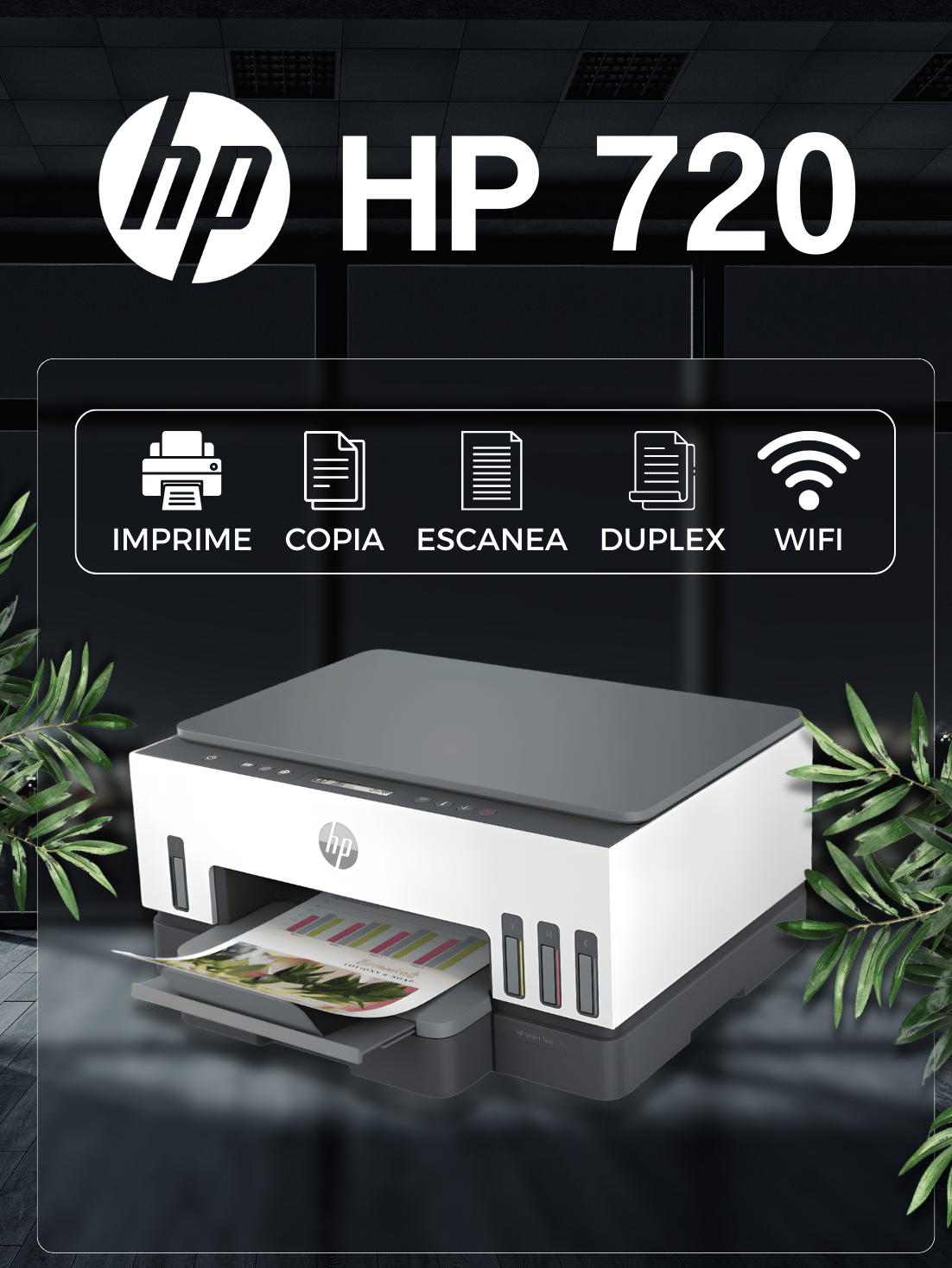Impresora Hp 720 Multifunción