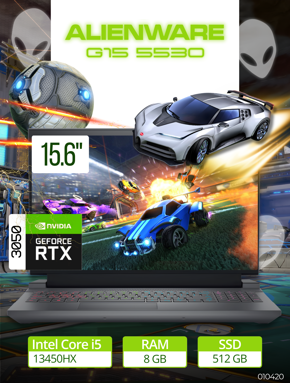 Dell G15 5530 Intel Core™ I5-13450hx