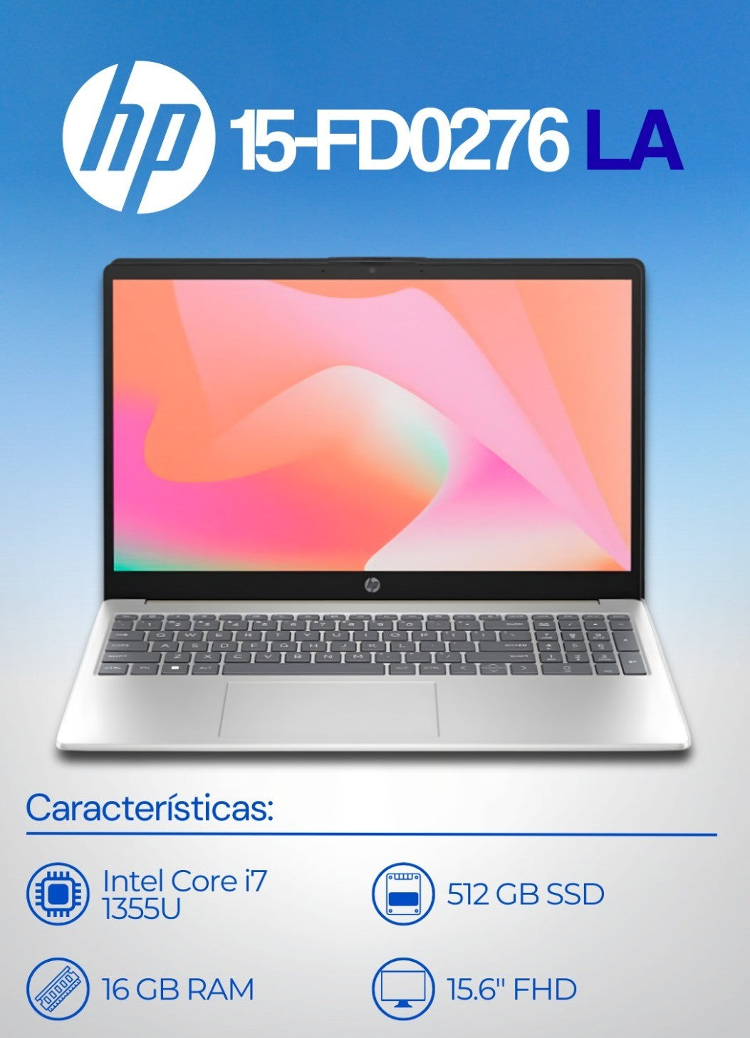 Hp 15-fd0276la Intel Core I7-1355u