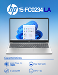 Hp 15-fd0234la Intel Core I3 N305