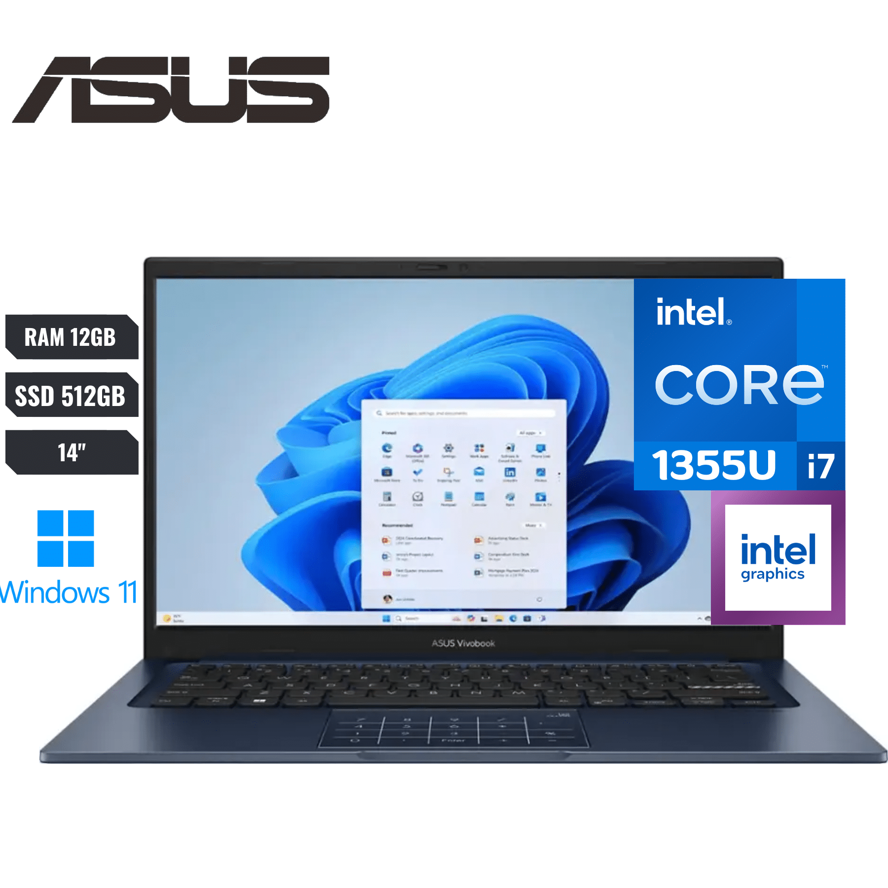 Asus Vivobook Intel Core I7 1355u