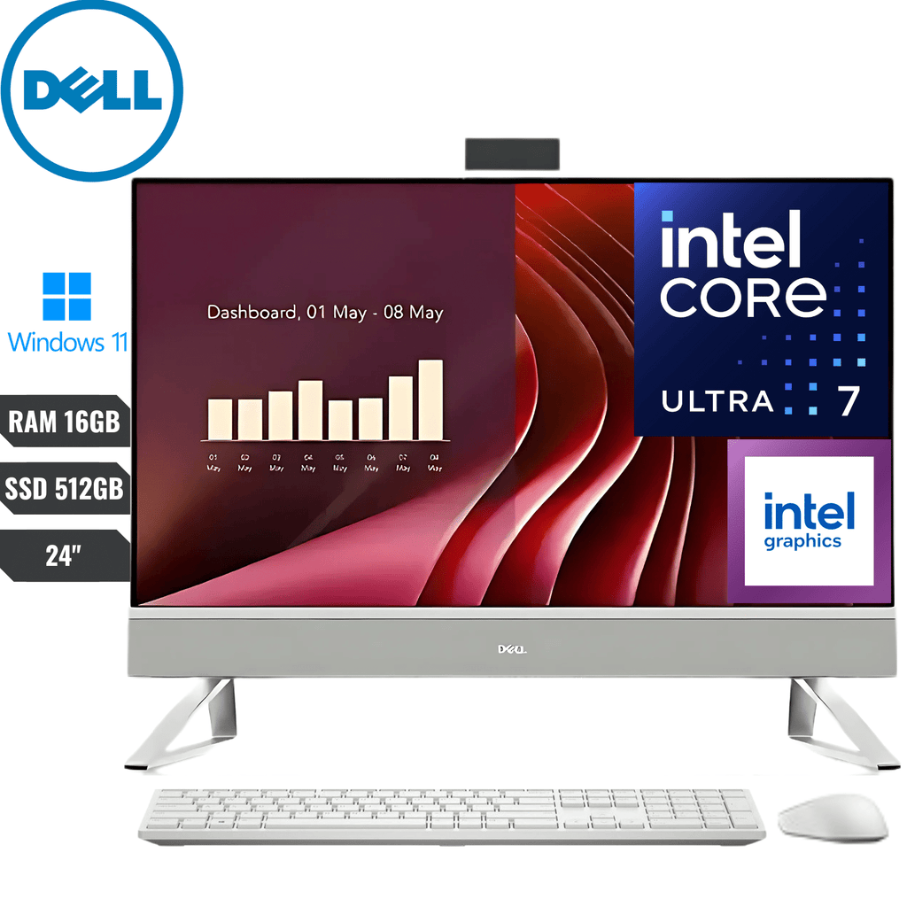 Aio Dell Inspiron 2425 Intel Core Ultra 7 (150u)