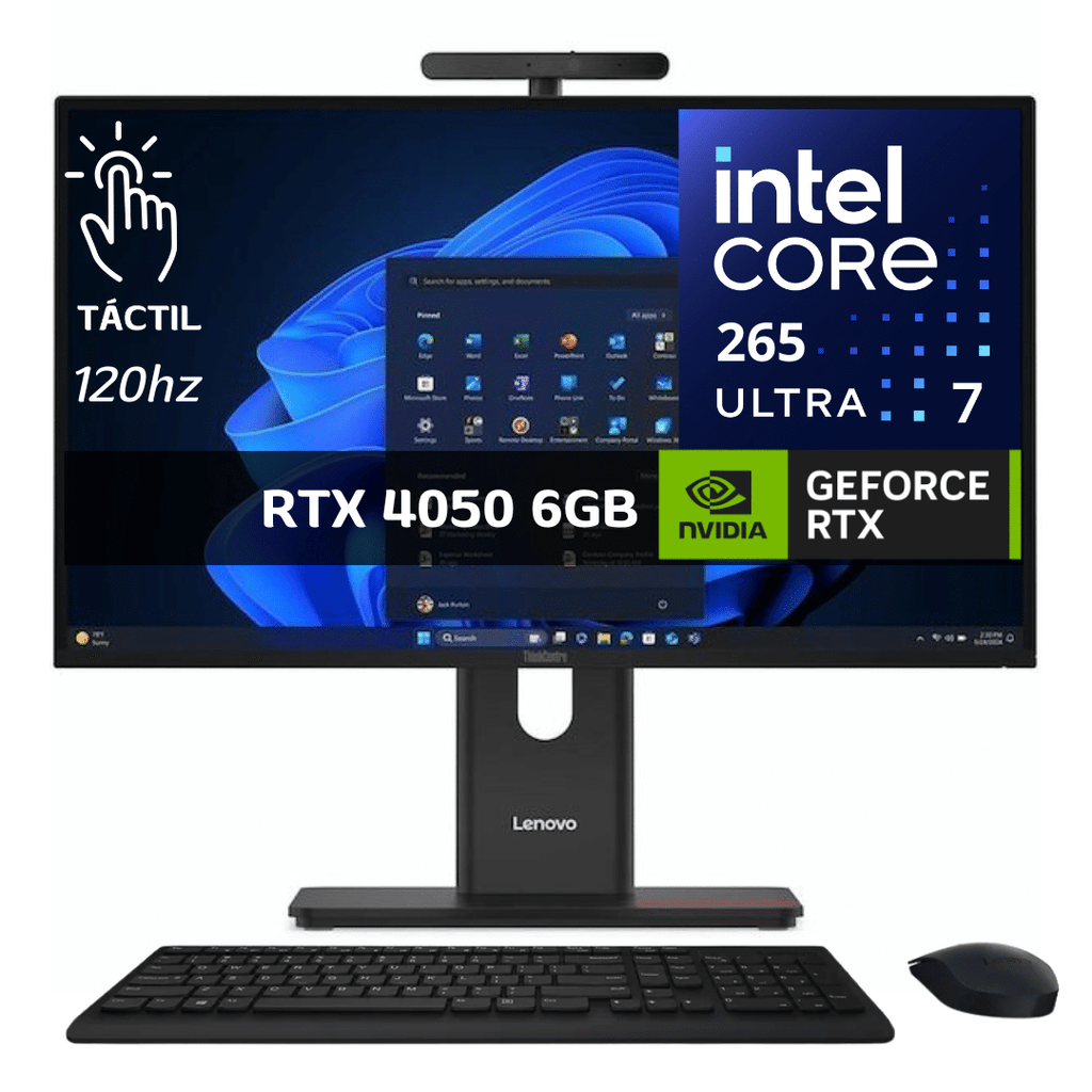 Aio Lenovo Thinkcentre M90a Intel Core Ultra 7 265 (ia Integrada)