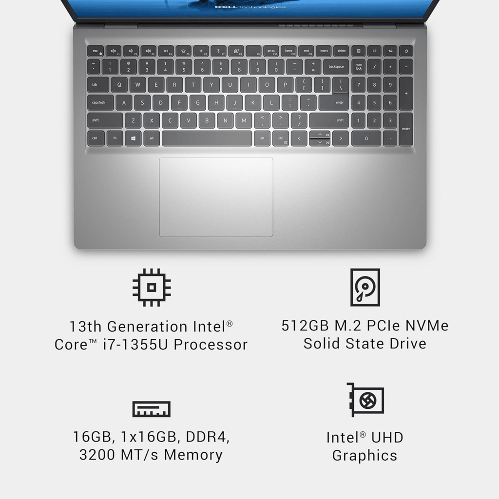 Dell Dc15250 Intel Core I7 1355u